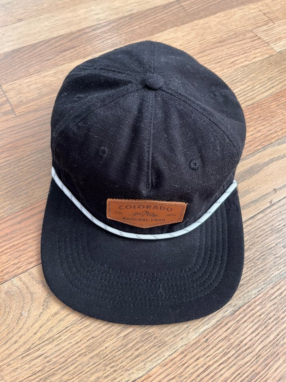 Awesome Black Colorado Flat Brim Snap-Back